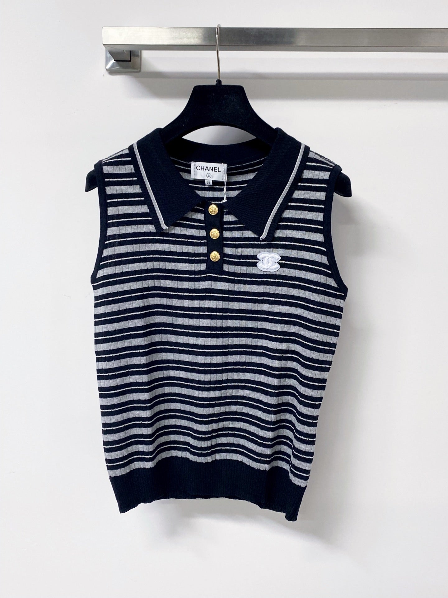Chanel 2026 Vest Polo Shirt Wool 632169