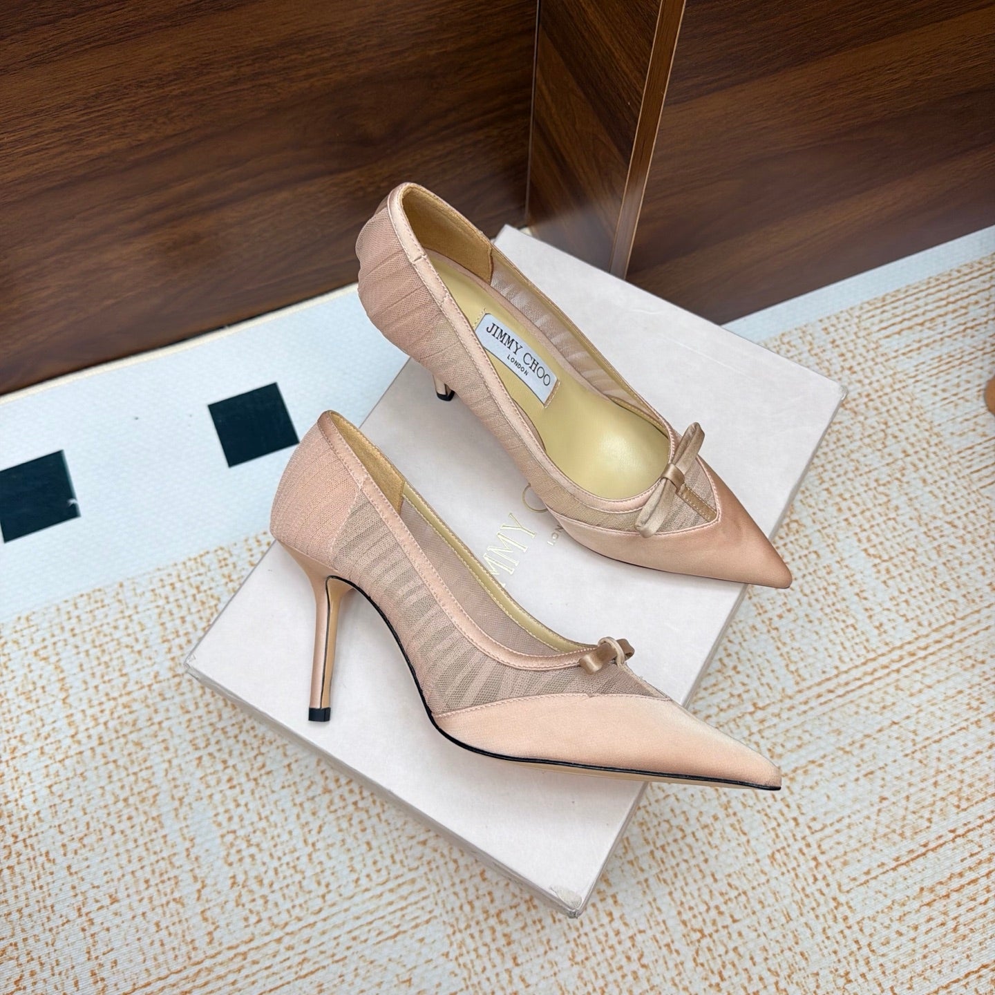 Jimmy Choo 2026 Love Pumps Lace Silk 920809