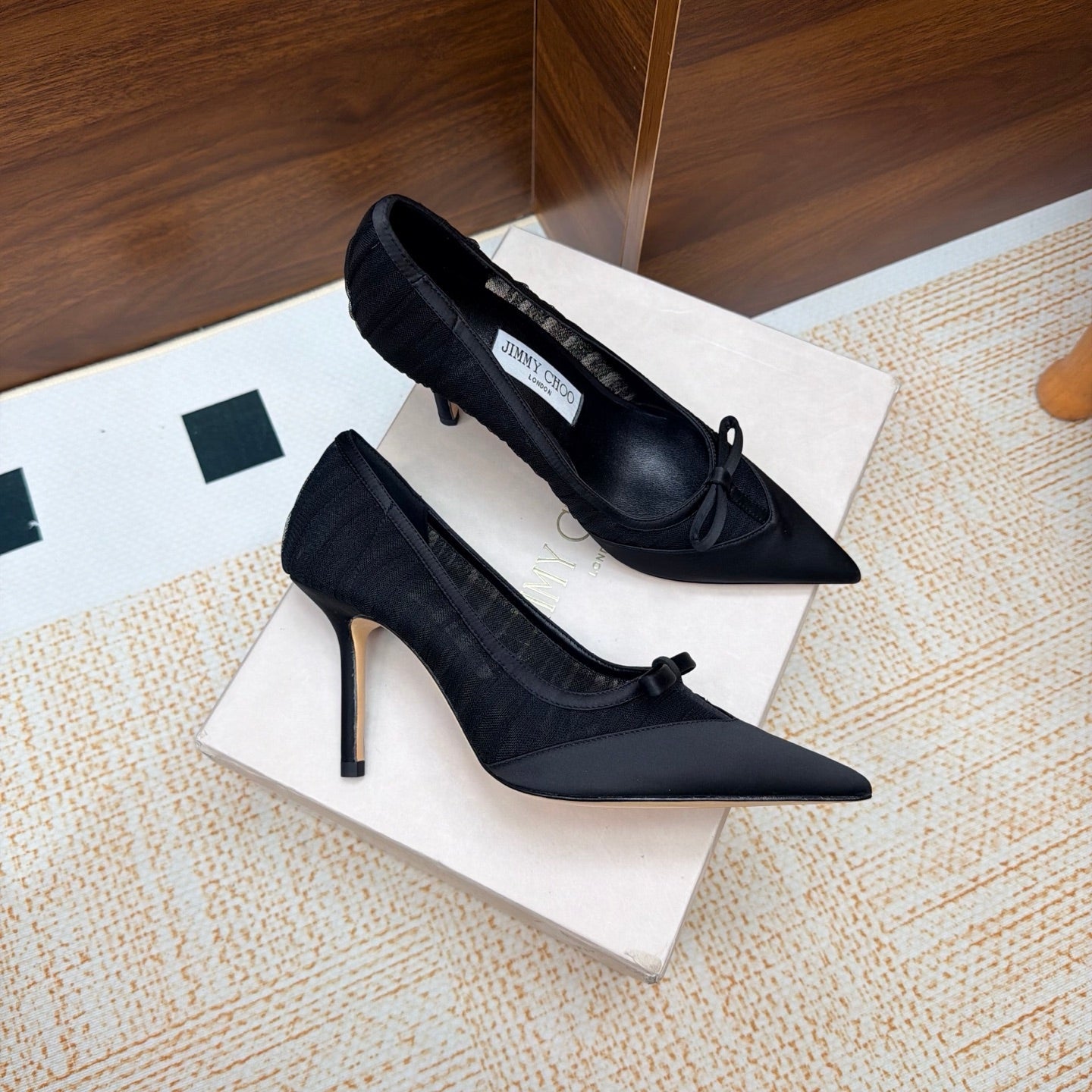 Jimmy Choo 2026 Love Pumps Lace Silk 920809