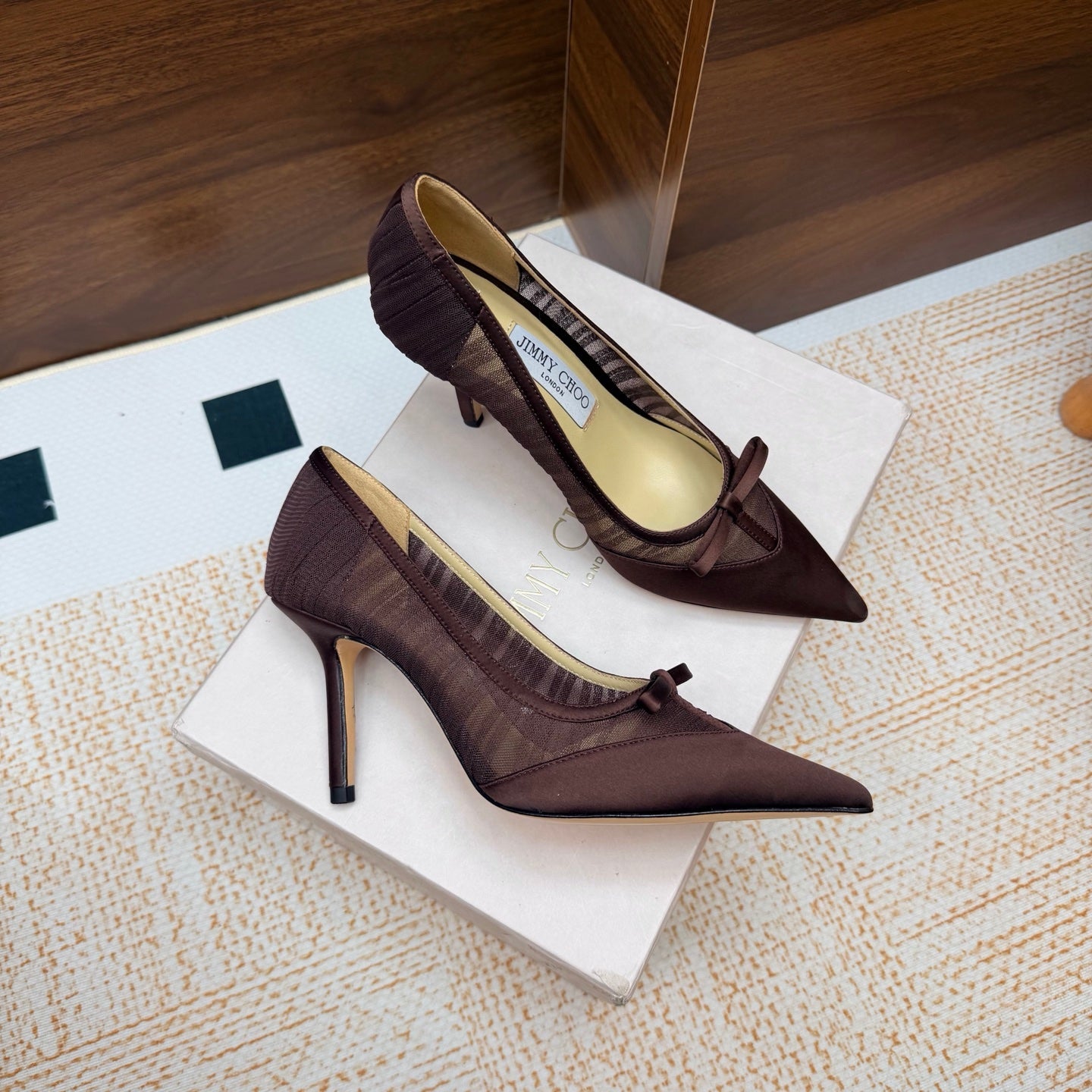 Jimmy Choo 2026 Love Pumps Lace Silk 920809