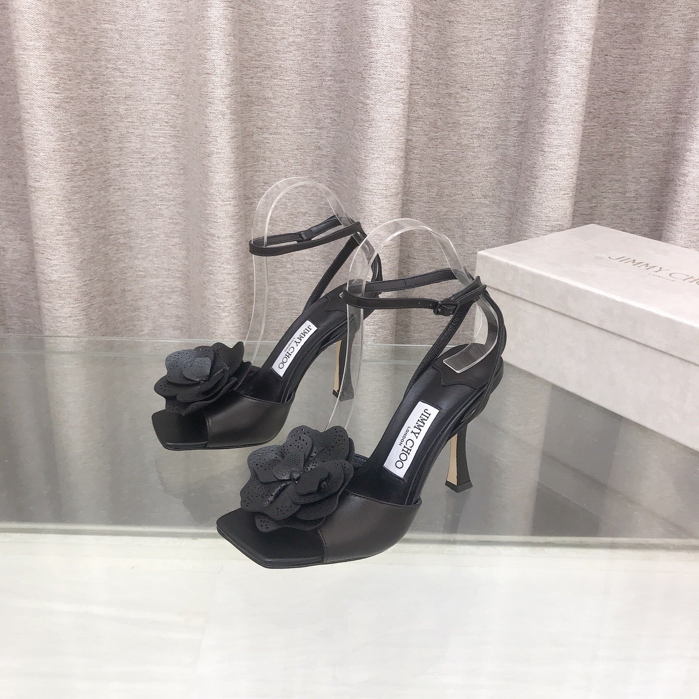 Jimmy Choo 2026 Mimmi Sandals 85mm Sheepskin 910775