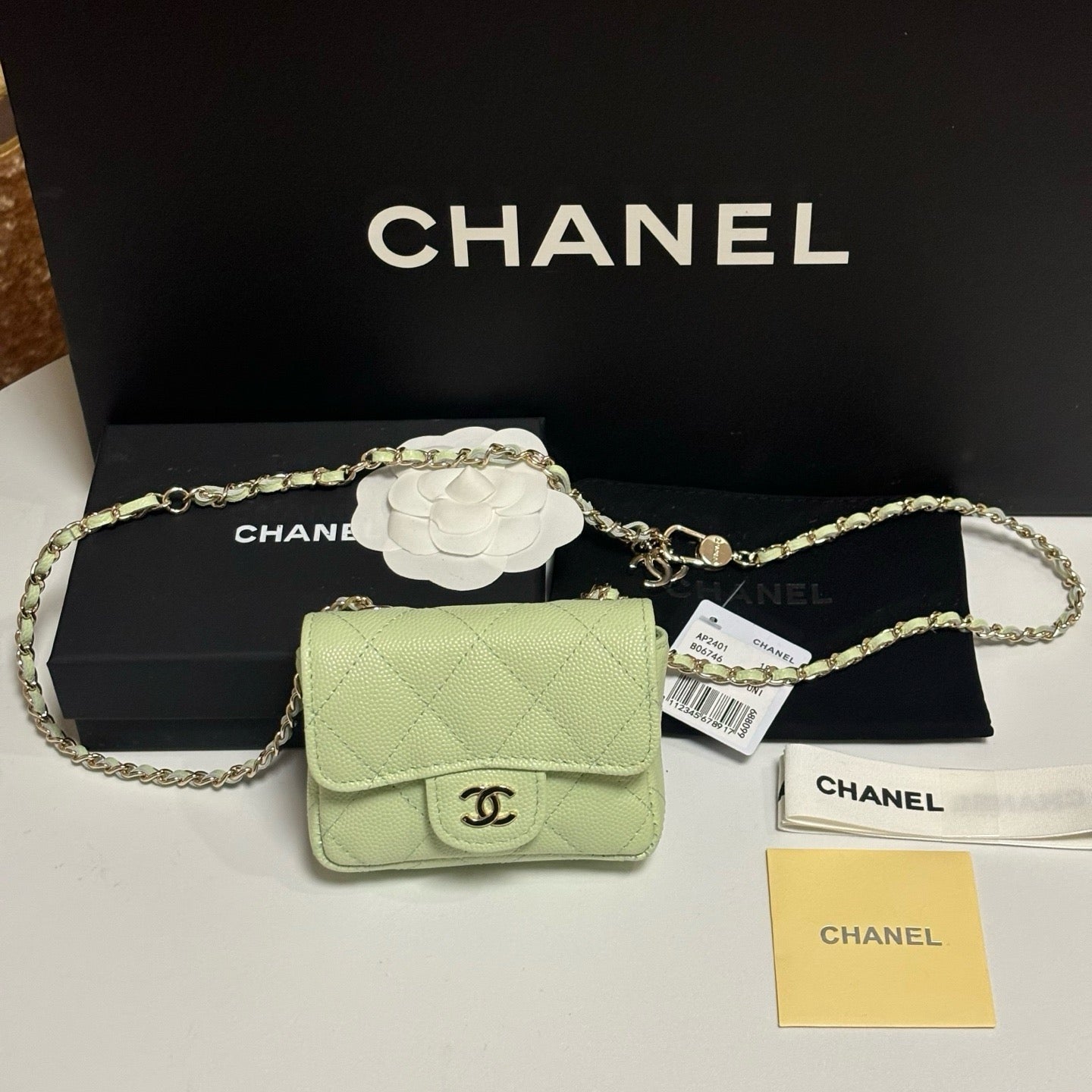 Chanel 11cm Classic Chain Waist Bag 160724