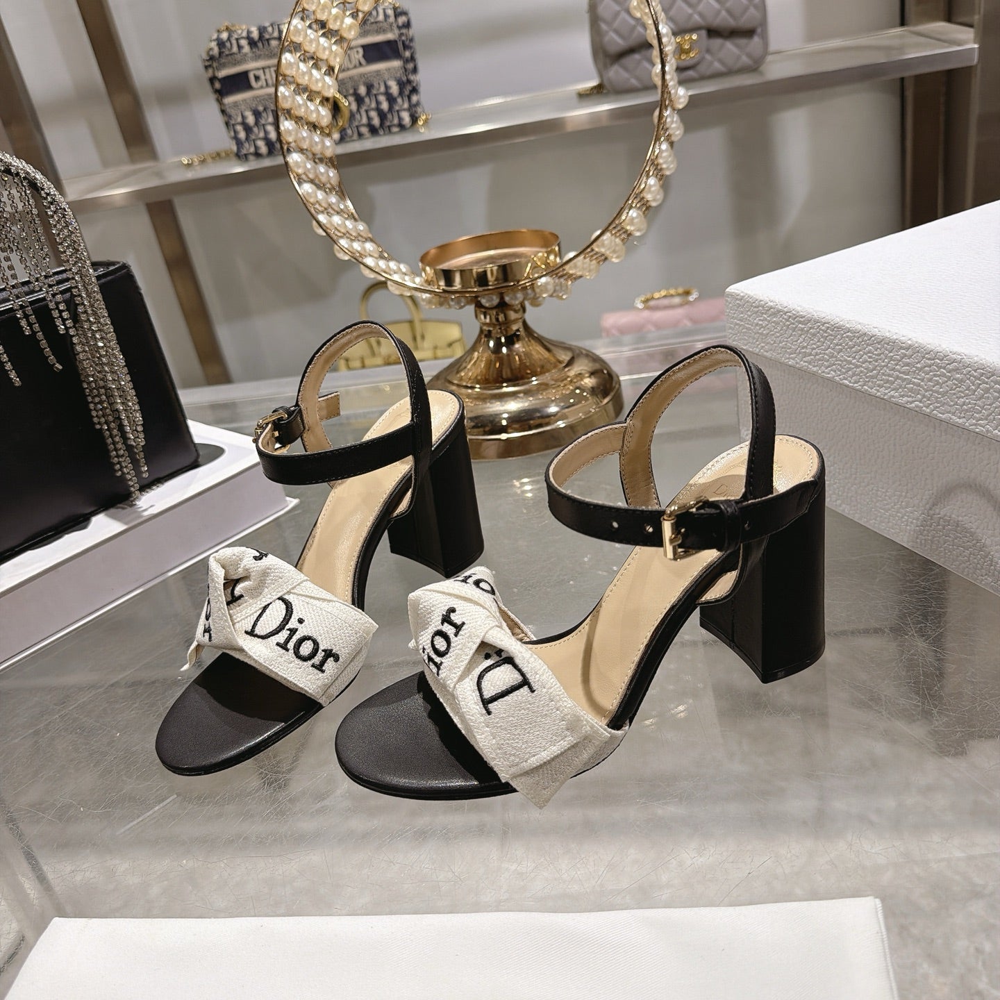 Dior 2026 J'Adior Sandal Fabric Leather 901715