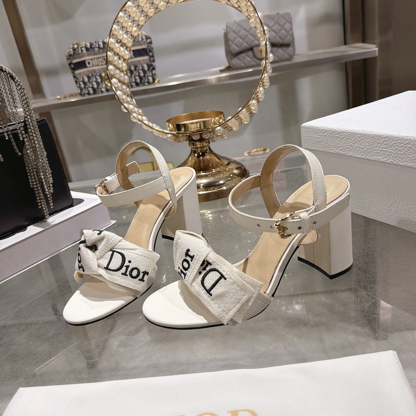 Dior 2026 J'Adior Sandal Fabric Leather 901715