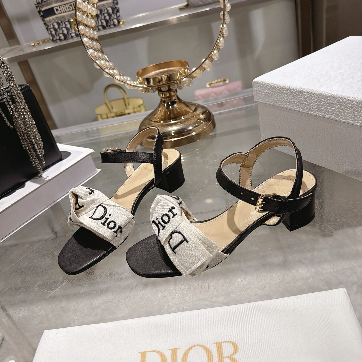 Dior 2026 J'Adior Sandal Fabric Leather 901715