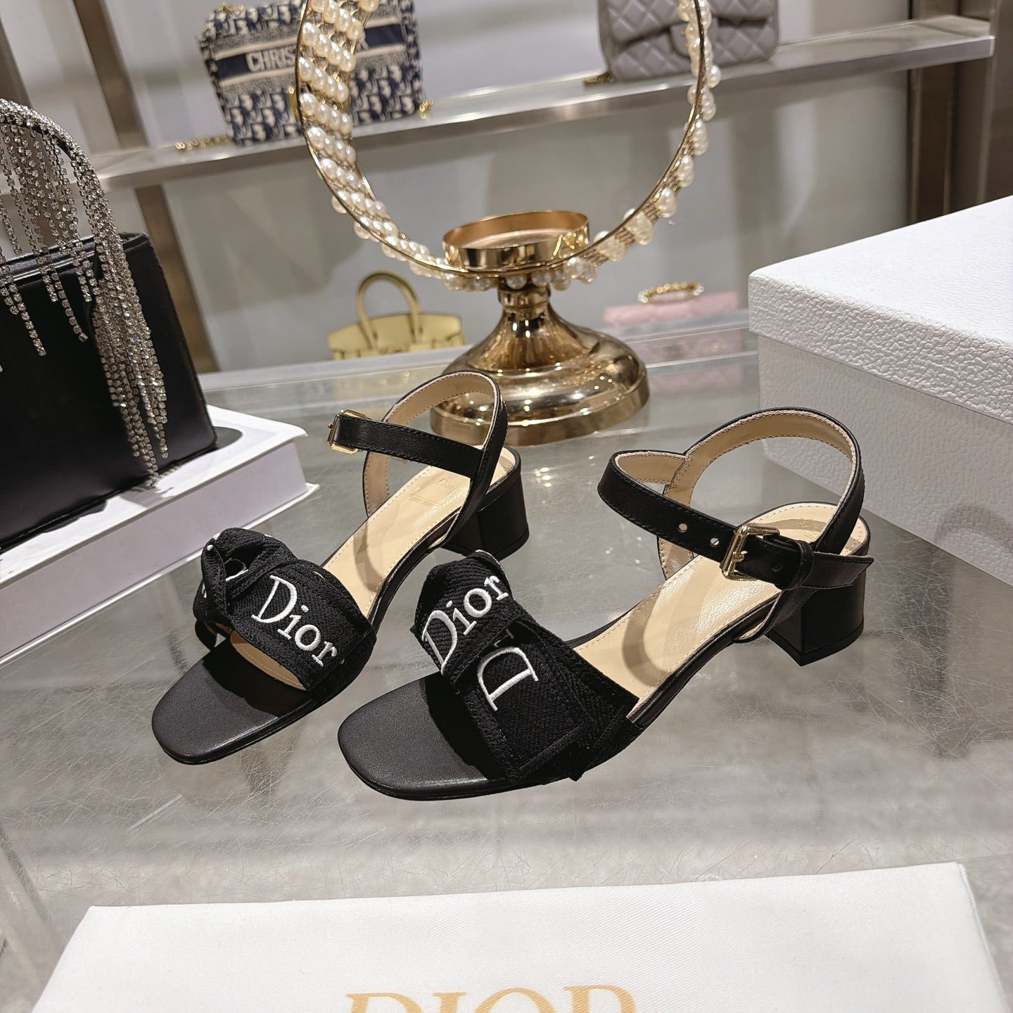 Dior 2026 J'Adior Sandal Fabric Leather 901715