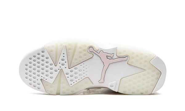 Nike Air Jordan 6 Retro White Pastel Pink Cowhide