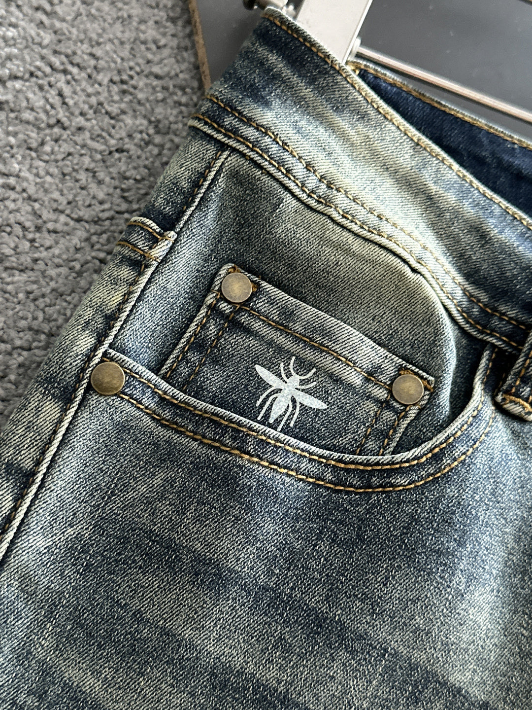 CD 2026 Single-Style Jeans Faded Blue Denim 316870