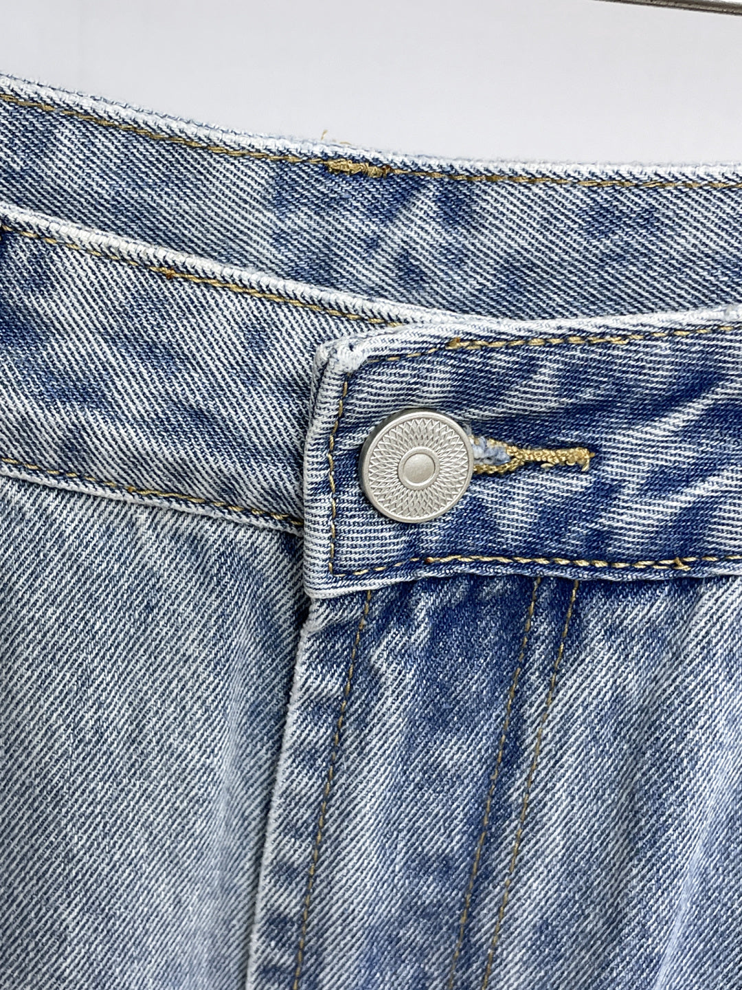 CD 26A Men Wide-Leg Jeans Light Blue Denim 284962