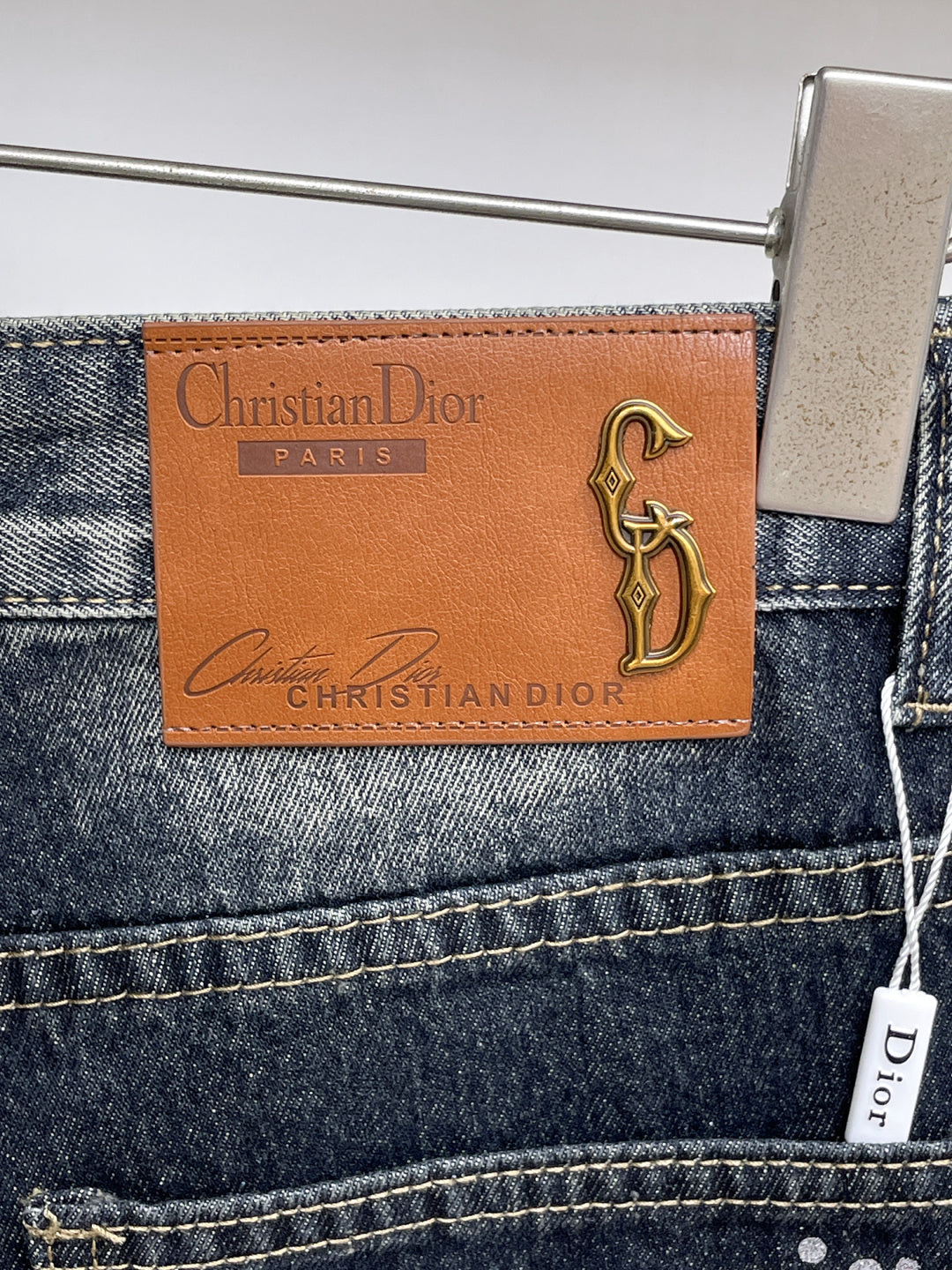 CD 26A Men Wide-Leg Jeans Dark Blue Denim 284963
