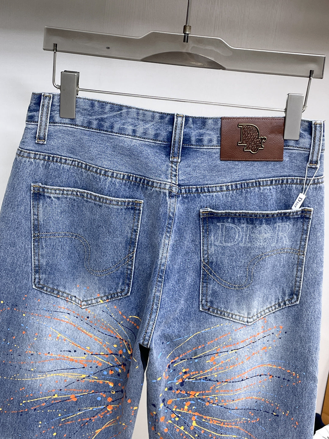 CD 26A Men Wide-Leg Jeans Blue Denim 284959