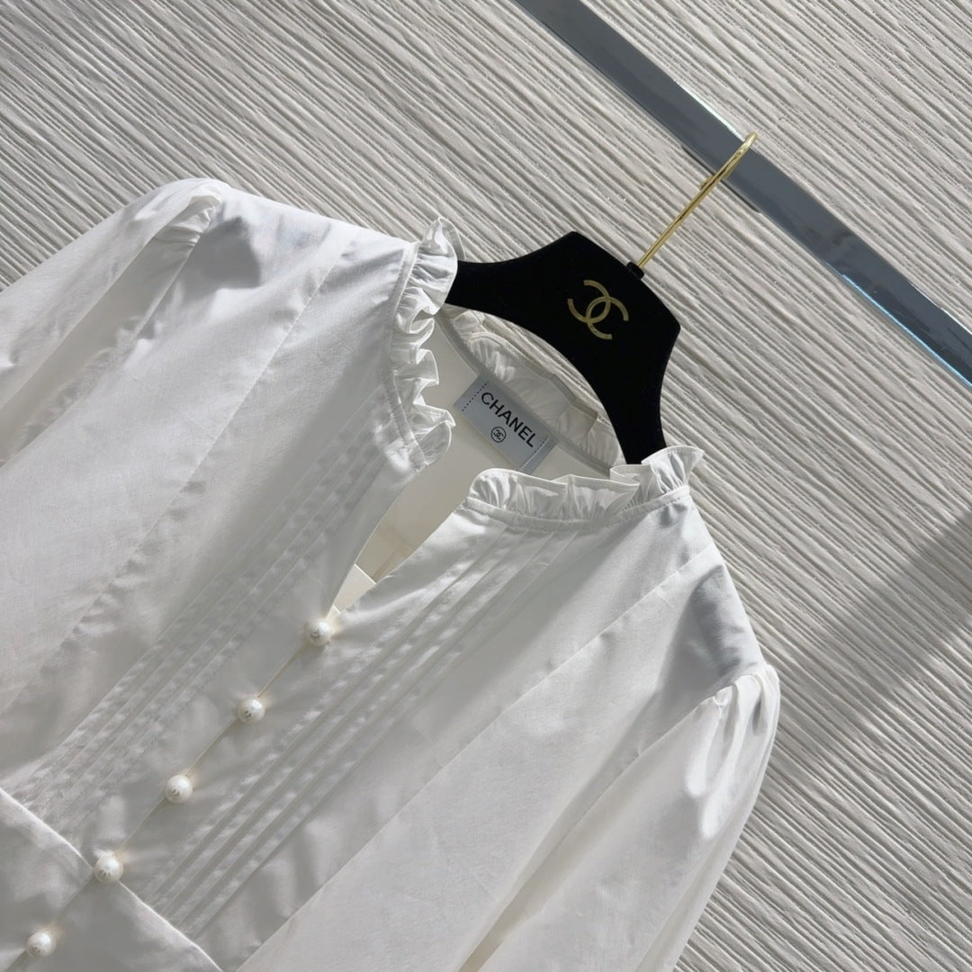 CC 25 Shirt White Cotton 1