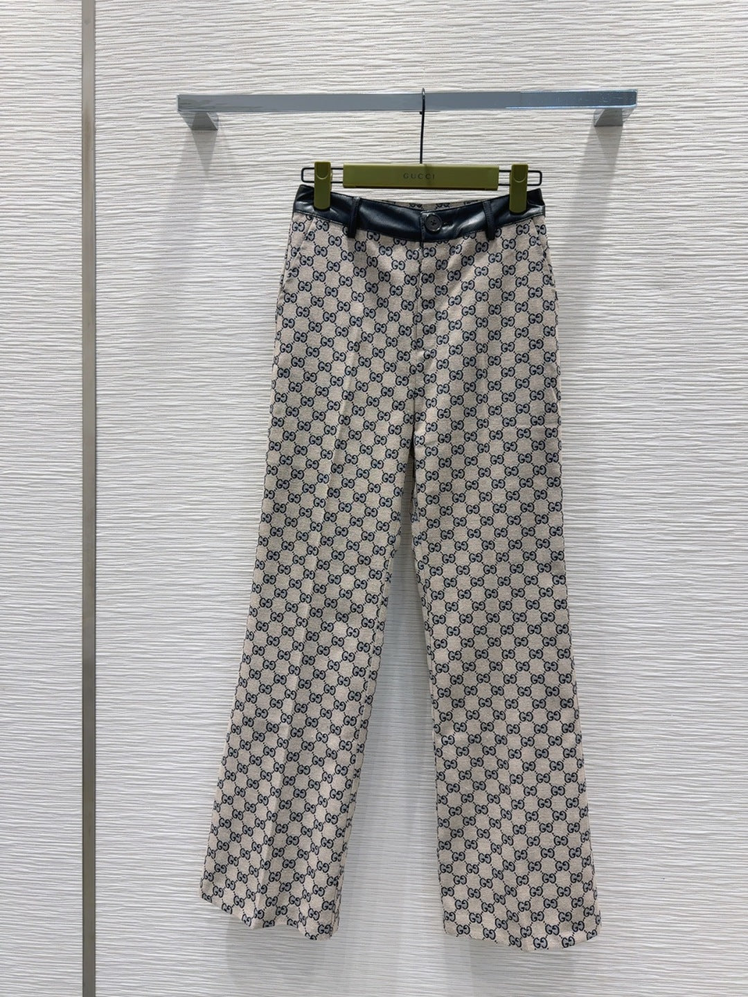Gucci 2025 Set Beige Black Jacquard Fabric