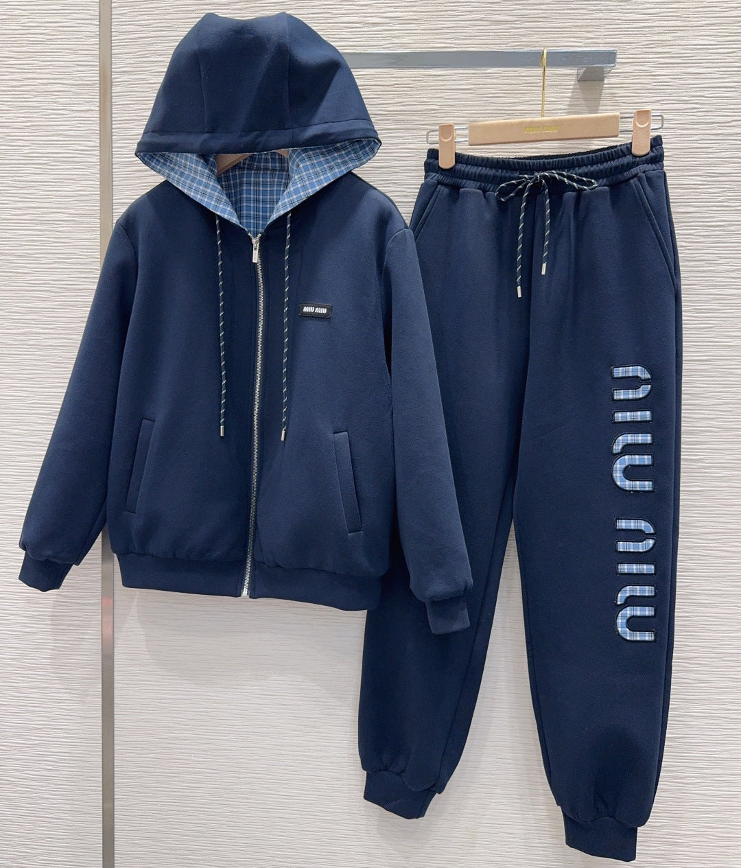 Miu Miu 25 Fall And Winter Clothing Set Cotton 302577