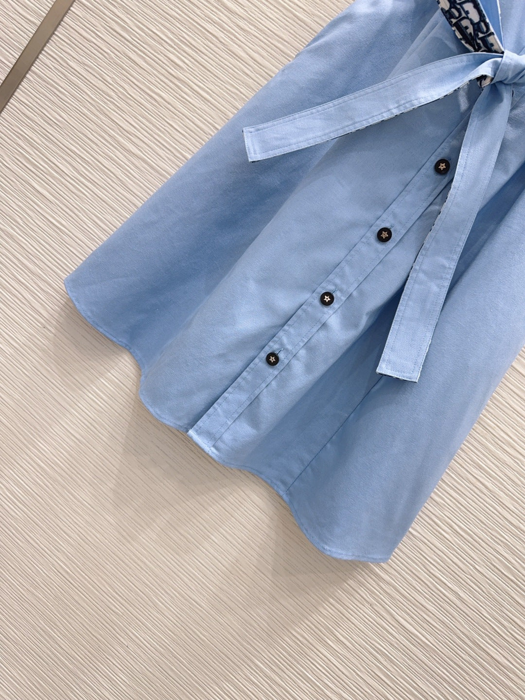 Dior 2026 Vest Dress Blue Cotton 384557