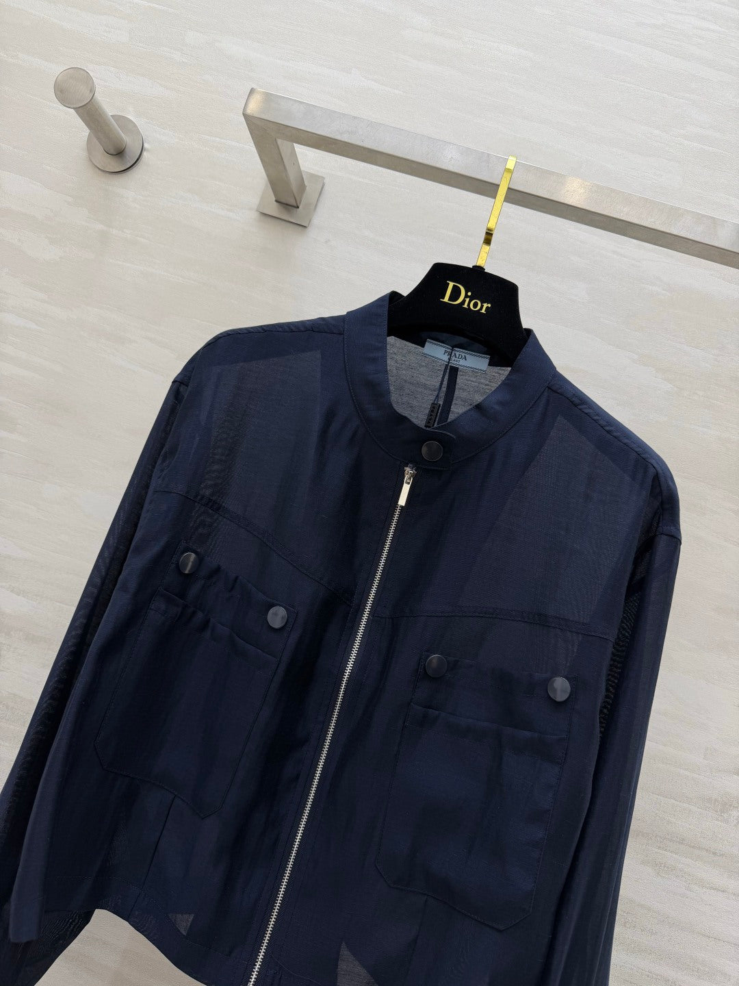 Prada 2026 Sun-protective Jacket Tencel Linen 396026