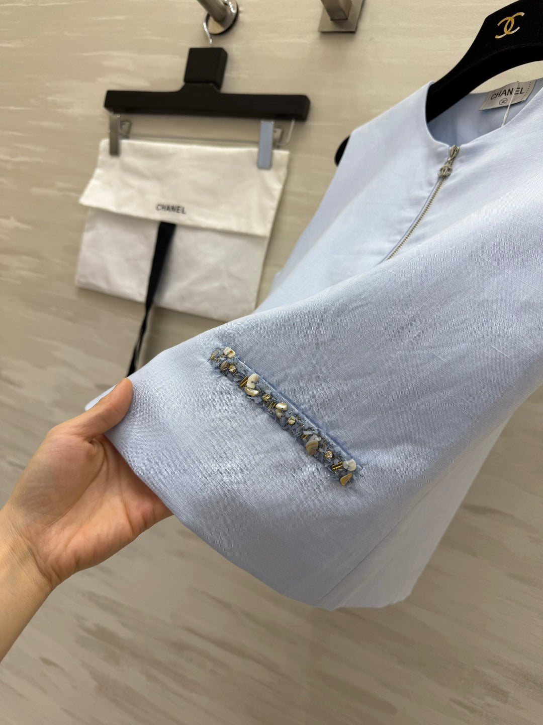 Chanel 2026 Vest Shirt Cotton-Linen 398793