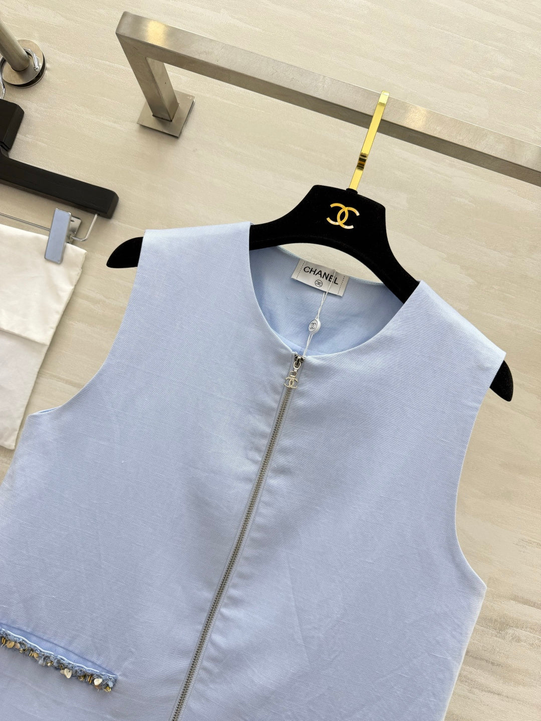 Chanel 2026 Vest Shirt Cotton-Linen 398793
