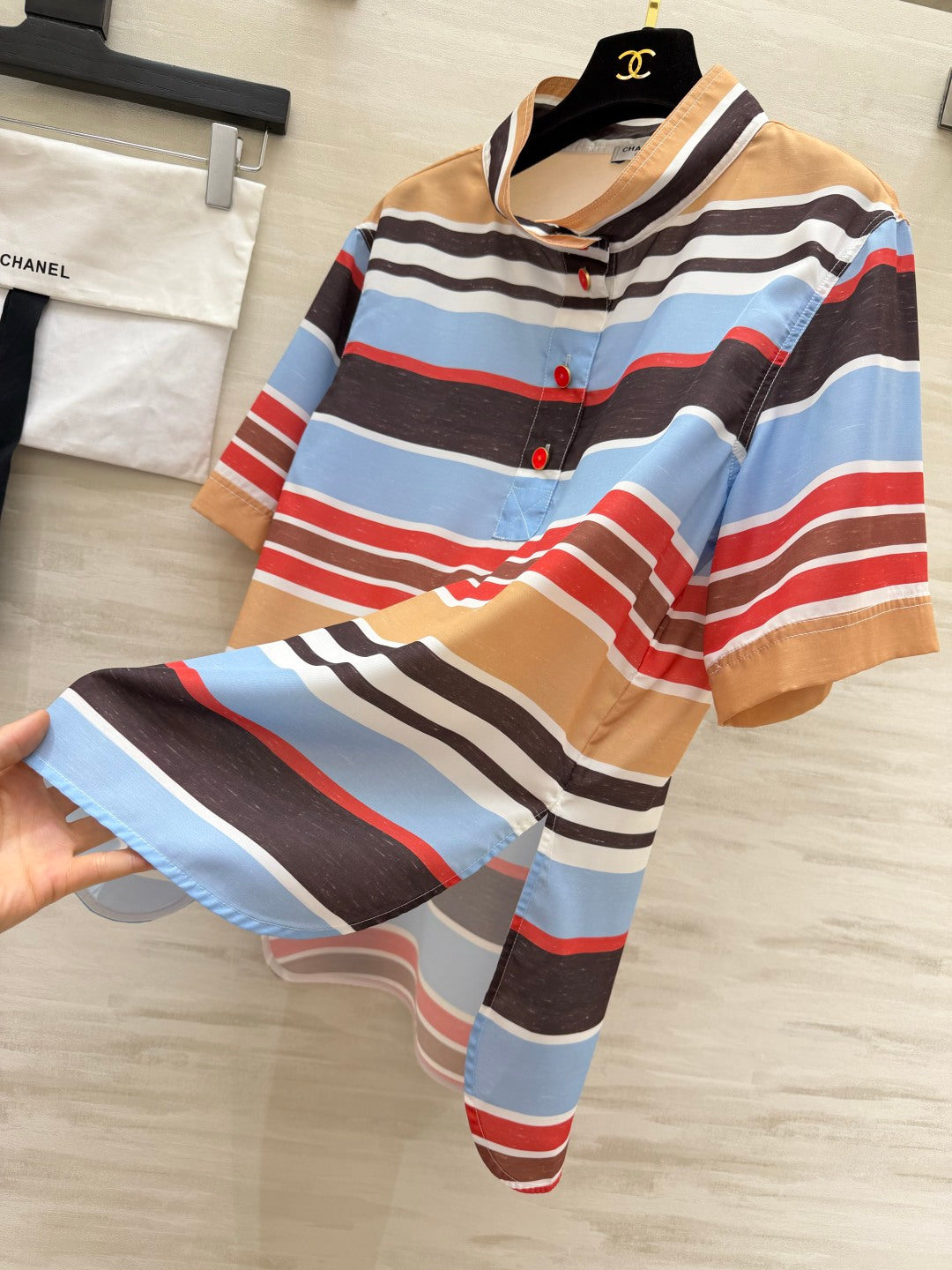 Chanel 2026 Shirt Multicolor Cotton 398753