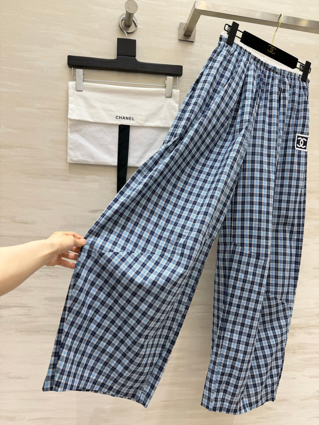 Chanel 2026 Wide-Leg Pants Cotton 402312