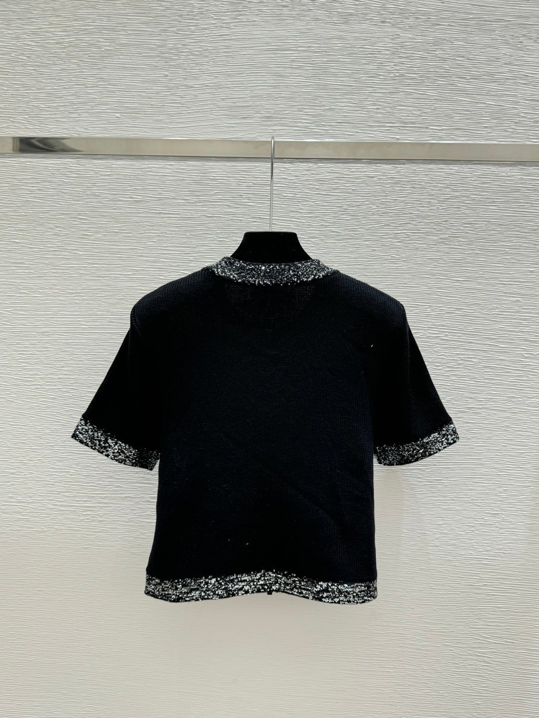 Miumiu 2026 Knit Sweater Black Wool Viscose