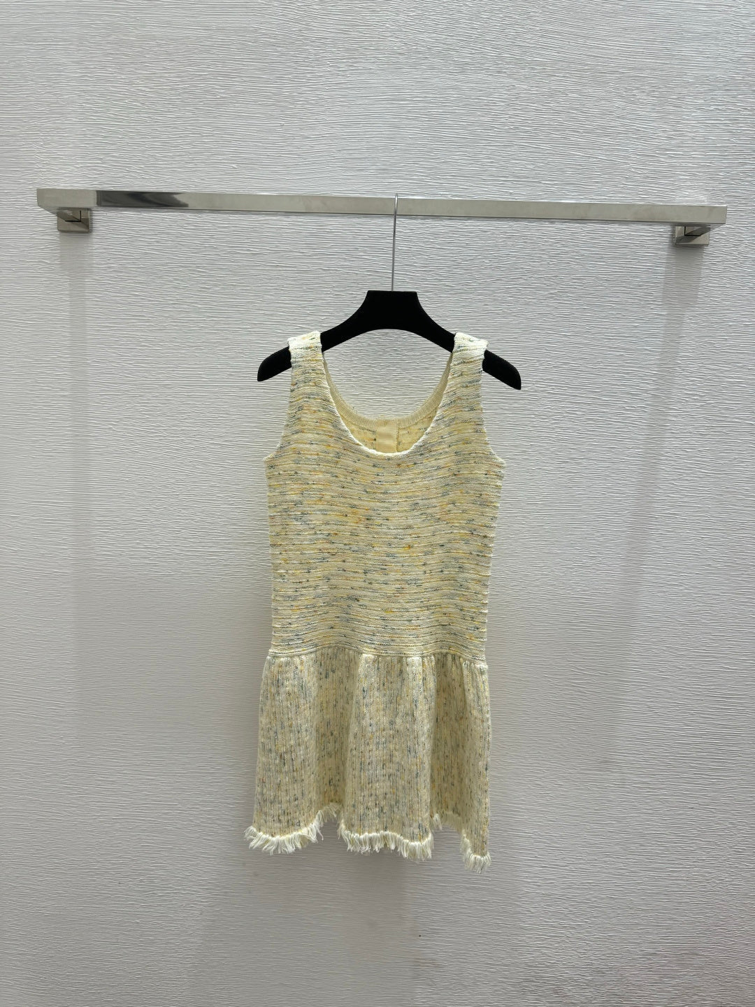 Chanel 2026 Vest Yellow Pink Cotton Wool 397715