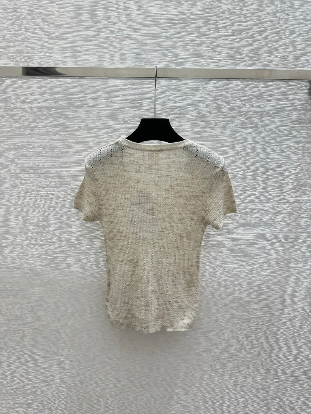 Dior 2026 Short-sleeved Knit Sweater Cotton 455746