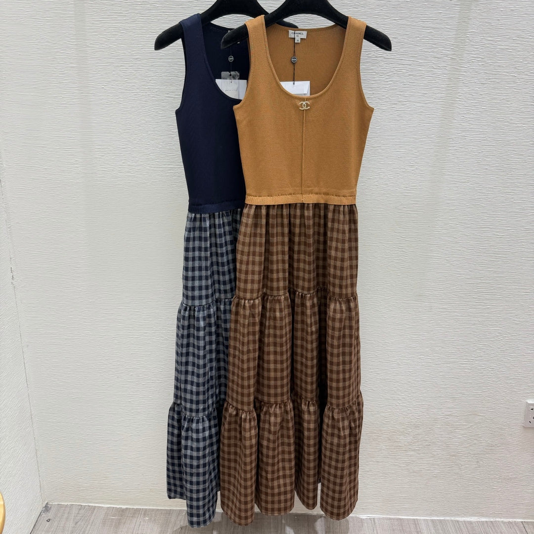 Chanel 2026  Knitted Vest Dress Polyester 633345