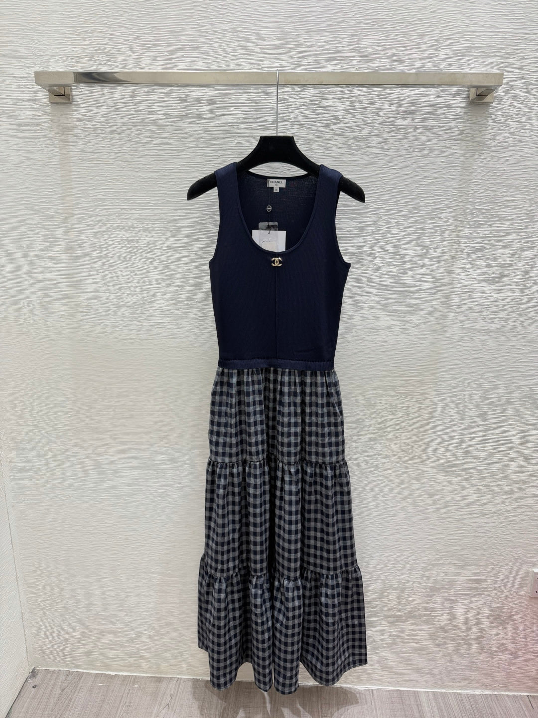 Chanel 2026  Knitted Vest Dress Polyester 633345