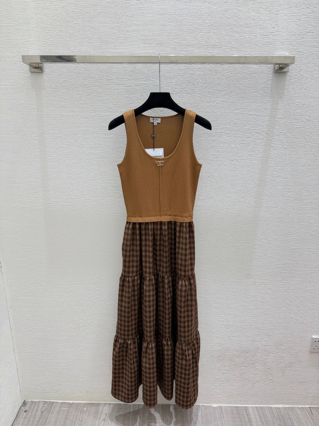 Chanel 2026  Knitted Vest Dress Polyester 633345