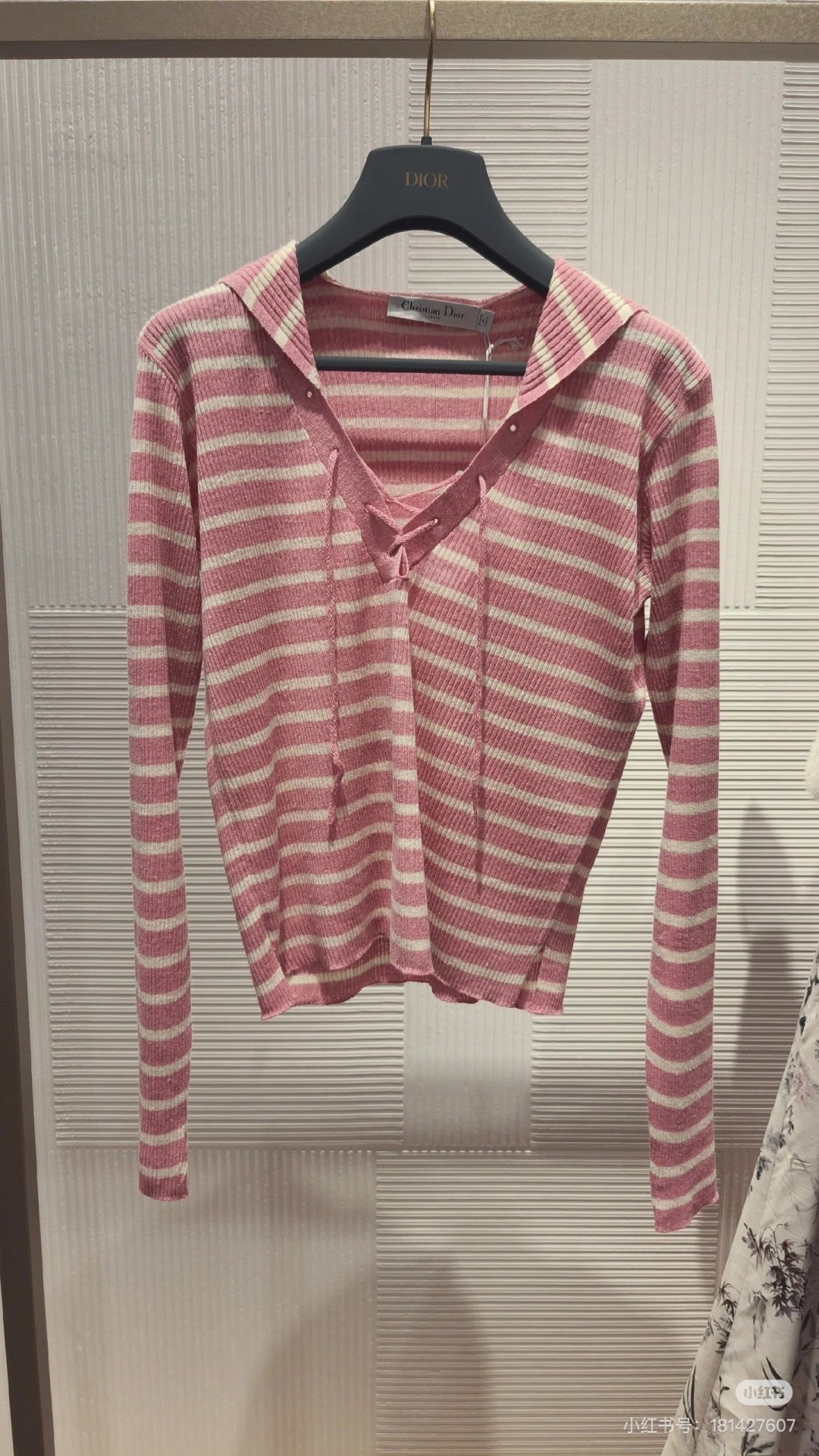 CD 25 Striped Long Sleeve Shirt Cotton