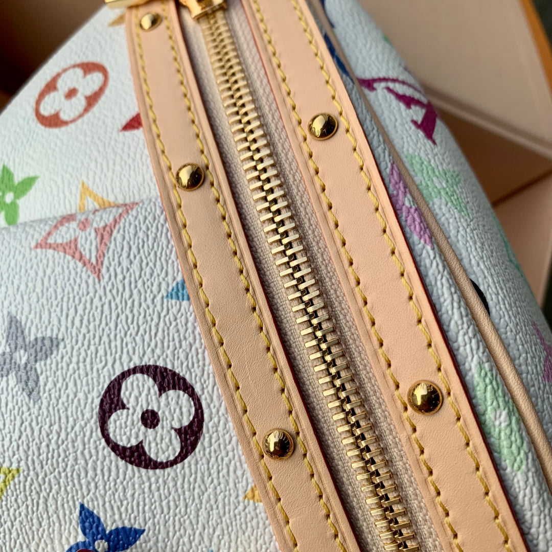 LV High Rise bumbag Multicolor Canvas Cowhide 241033