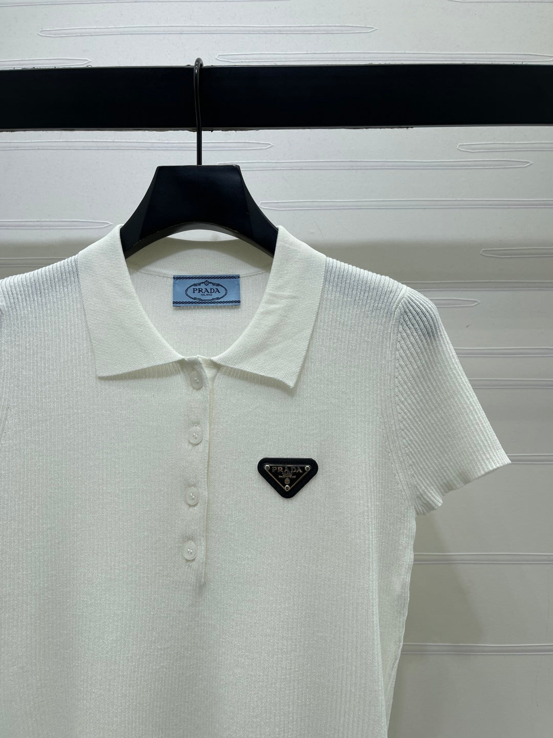 Prada 2026 Short-sleeved Shirt Cotton 392600