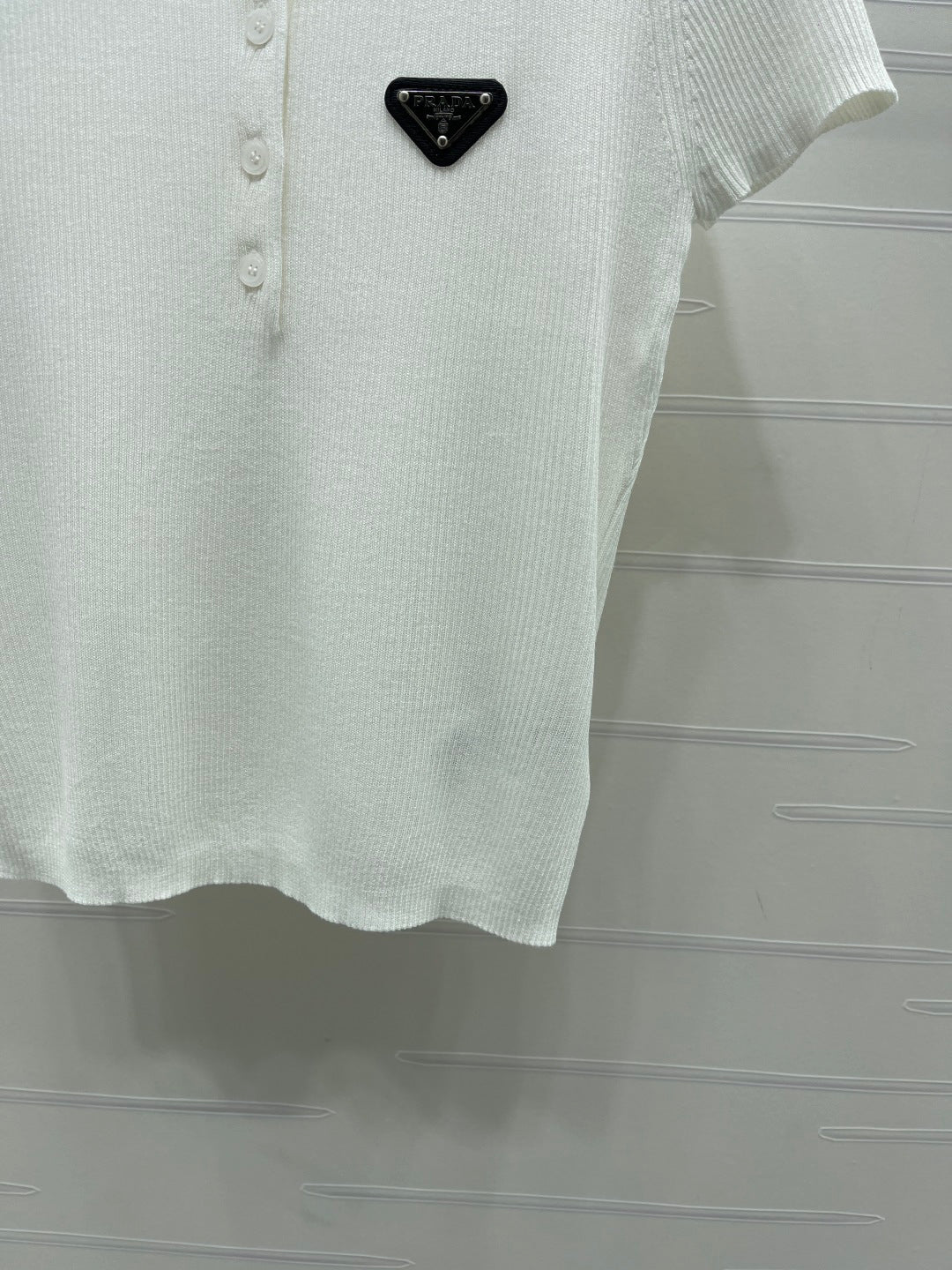 Prada 2026 Short-sleeved Shirt Cotton 392600