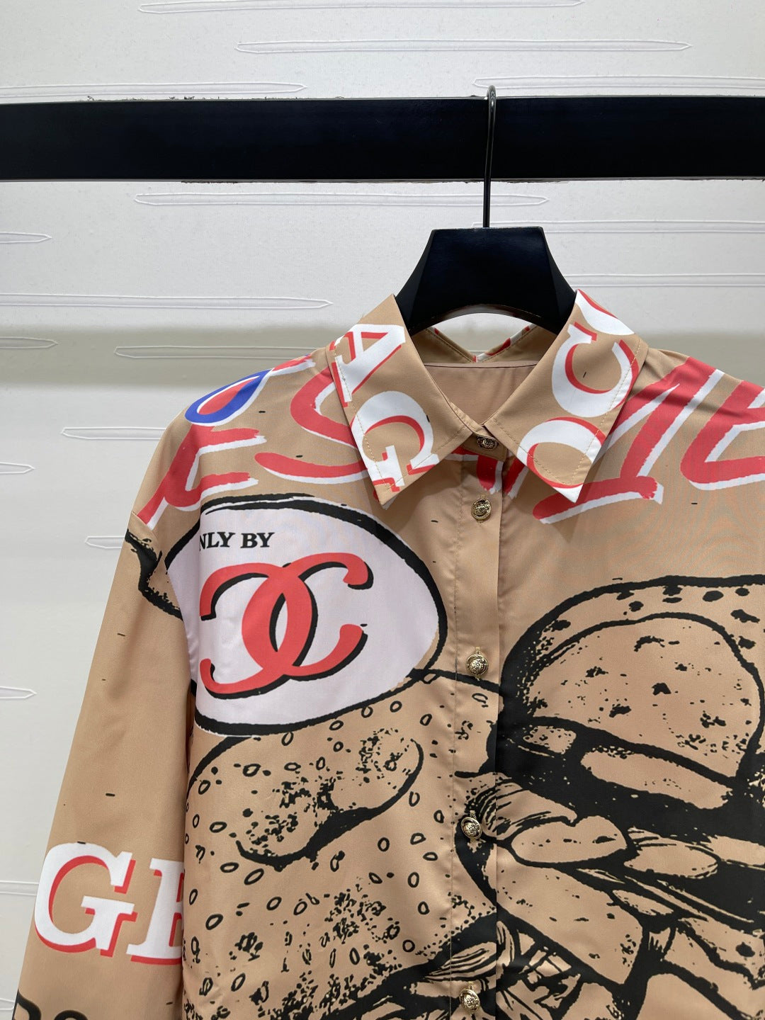 Chanel 2026 Shirt Brown Polyeste 401580
