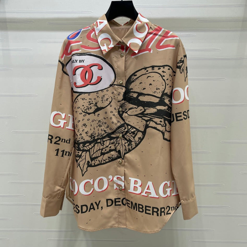 Chanel 2026 Shirt Brown Polyeste 401580