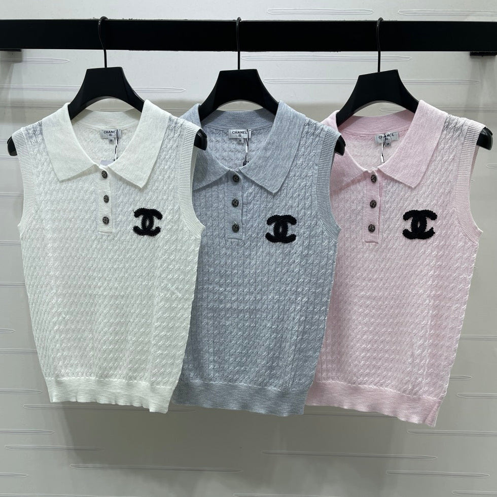 Chanel 2026 Polo Shirt Wool 401559