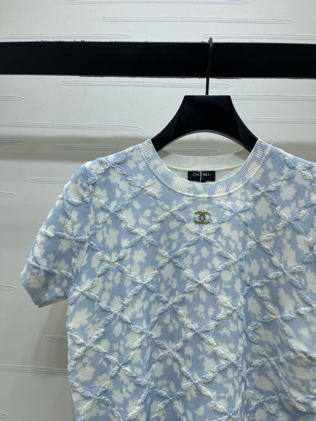Chanel 2026 Shirt Blue Wool 401606