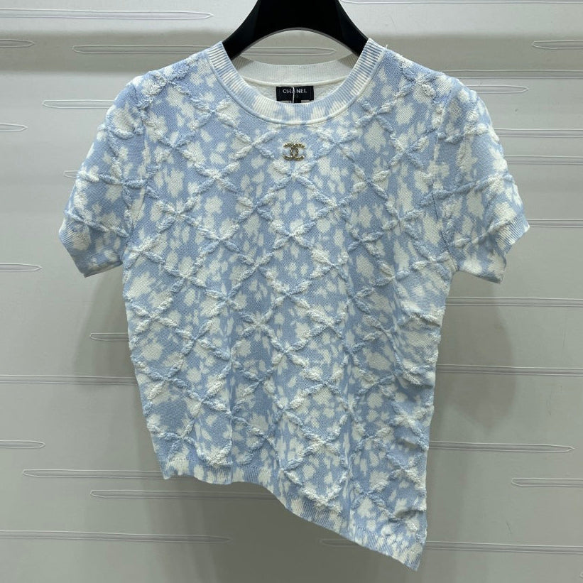 Chanel 2026 Shirt Blue Wool 401606