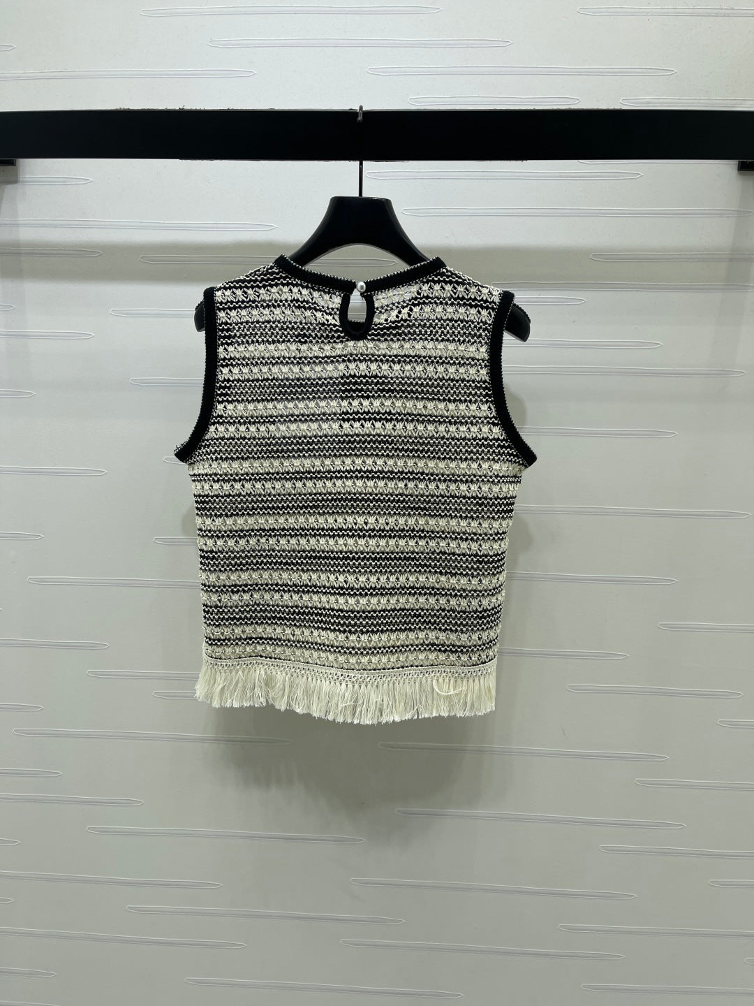 Chanel 2026 Vest Shirt Black Wool 638335