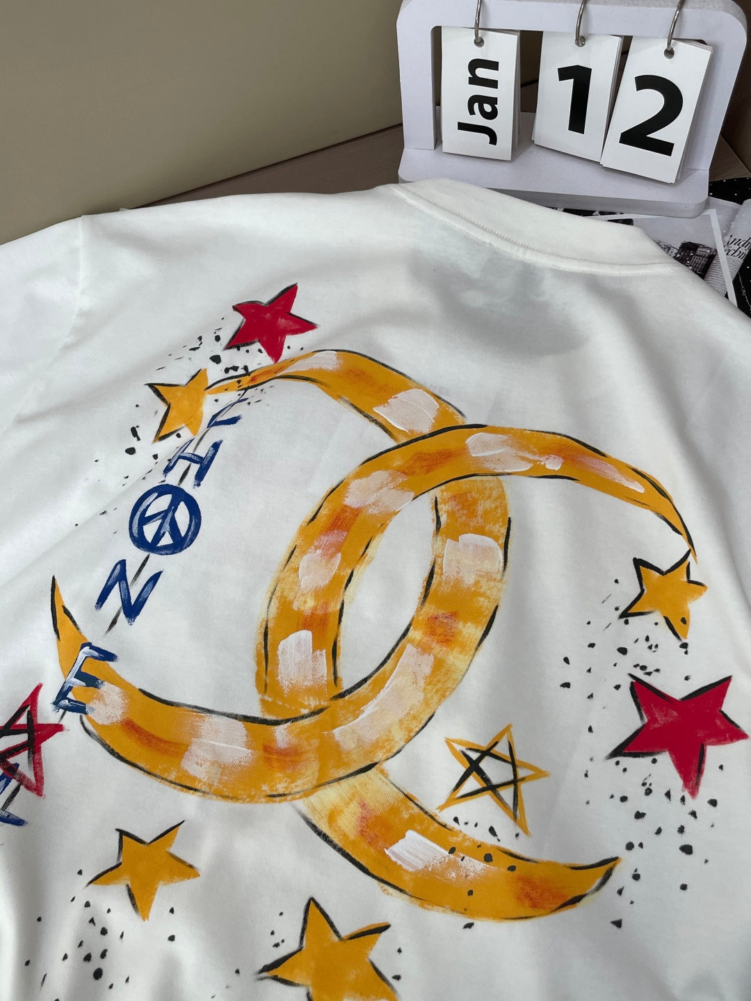 CC 2026 Short-Sleeve T-Shirt Double C Star Cotton 436859
