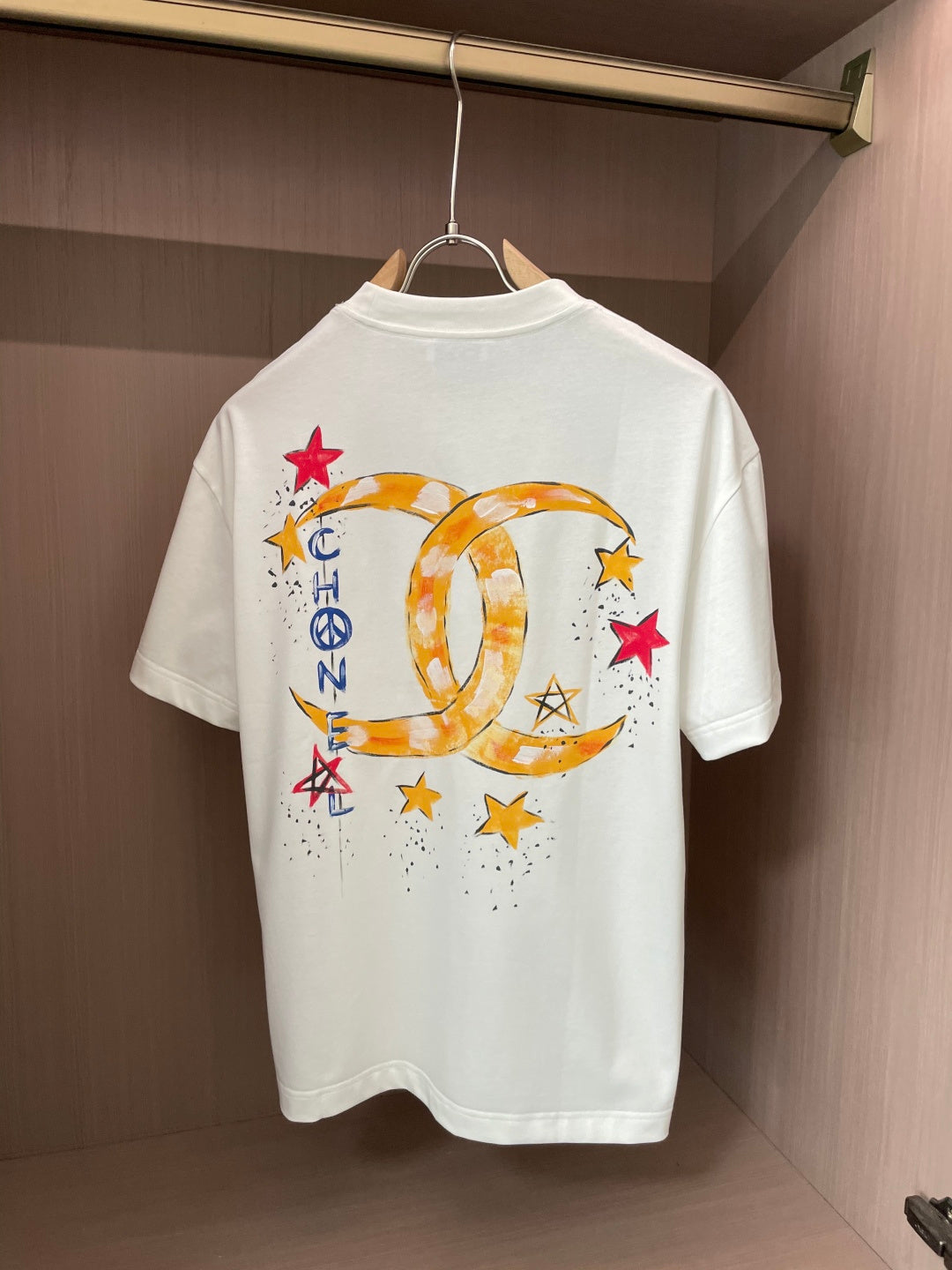 CC 2026 Short-Sleeve T-Shirt Double C Star Cotton 436859
