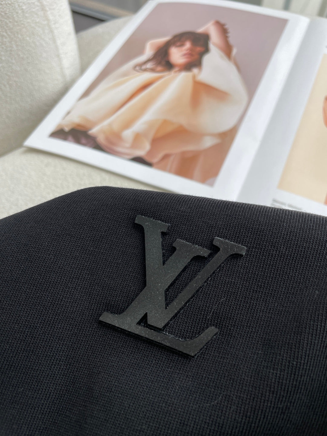 LV 26A Short-Sleeve T-Shirt Oversized Cotton 405966