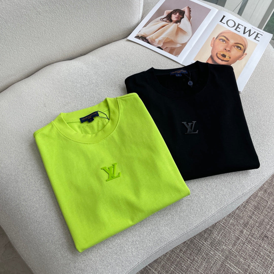LV 26A Short-Sleeve T-Shirt Oversized Cotton 405966