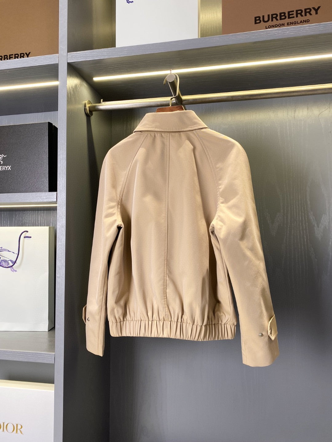 Bur 25 Jacket Beige Cotton 238409