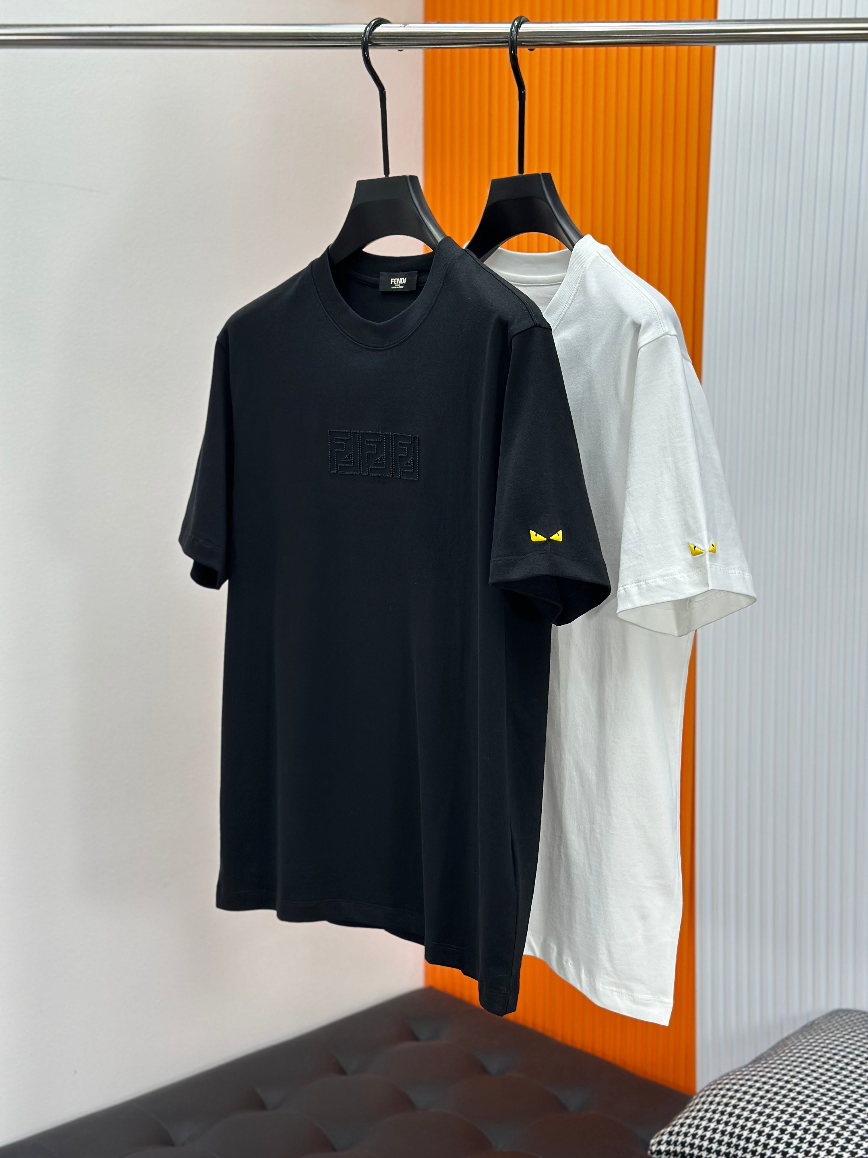 Fendi 2026 Short-Sleeve T-Shirt Cotton 739686