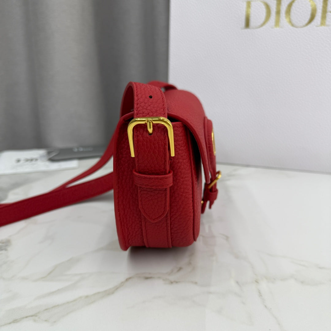 Dior 2026 Bobby East-West Bag 21cm Multicolors Fabric and Grained Calfskin