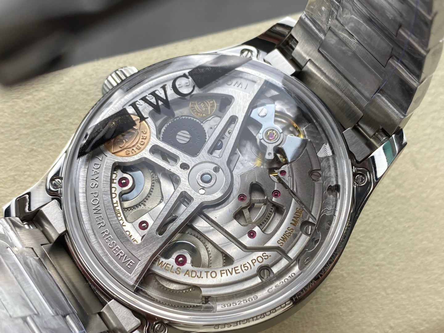 IWC Portuguese 42.4mm Blue Dial Steel Case