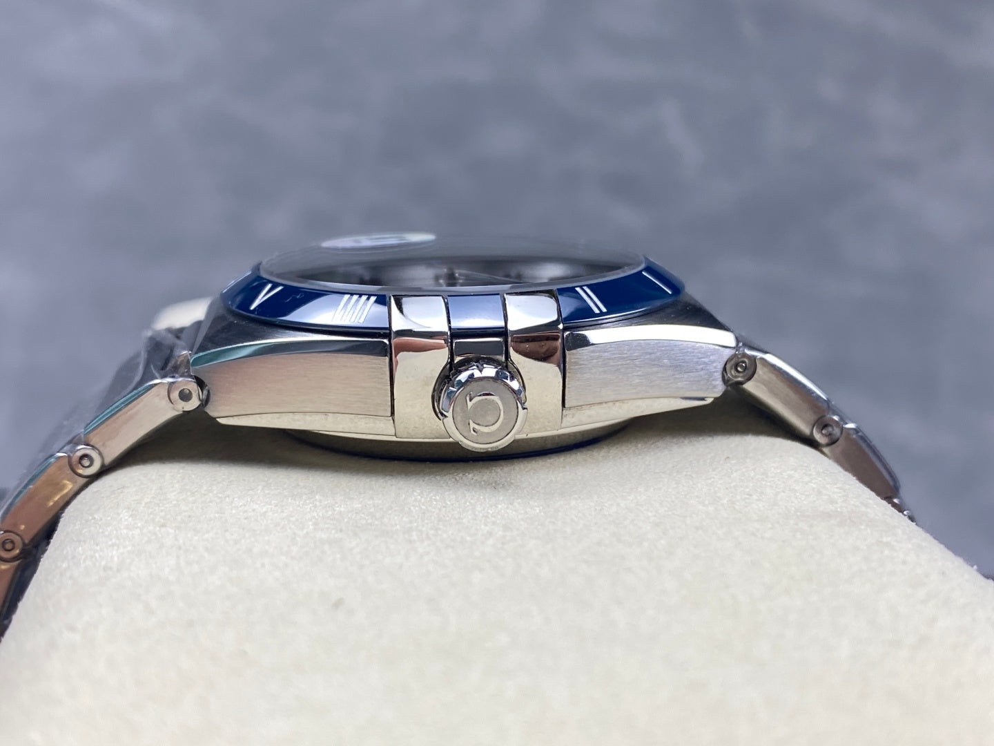 Omega Constellation Co-Axial Master Chronometer 41 mm Stainless Steel Case Blue Dial