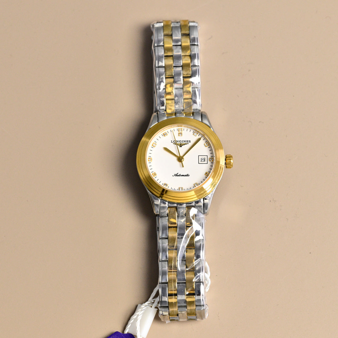 Longines Flagship 28mm Stainless Steel Gold Case